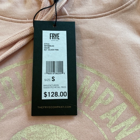 Frye black hoodie with circle logo, brand new! Super soft fabric☺️ - Picture 4 of 8
